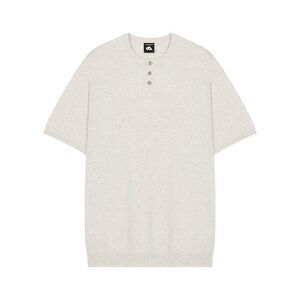 REALTAKAI Henley Beige Sweater Men’s SIZE‎ Medium NWT in packaging